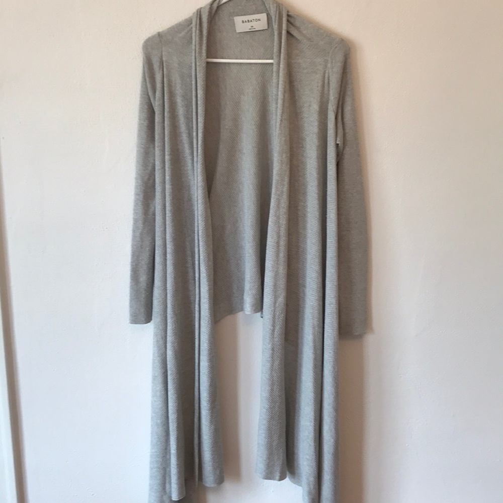 Babaton gray cardigan